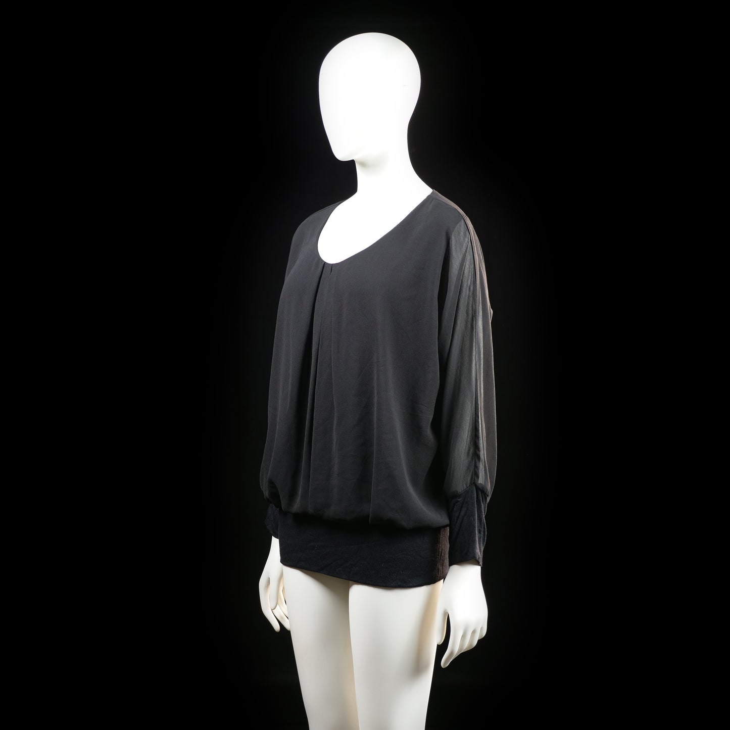 Blouse - Black - Size XL