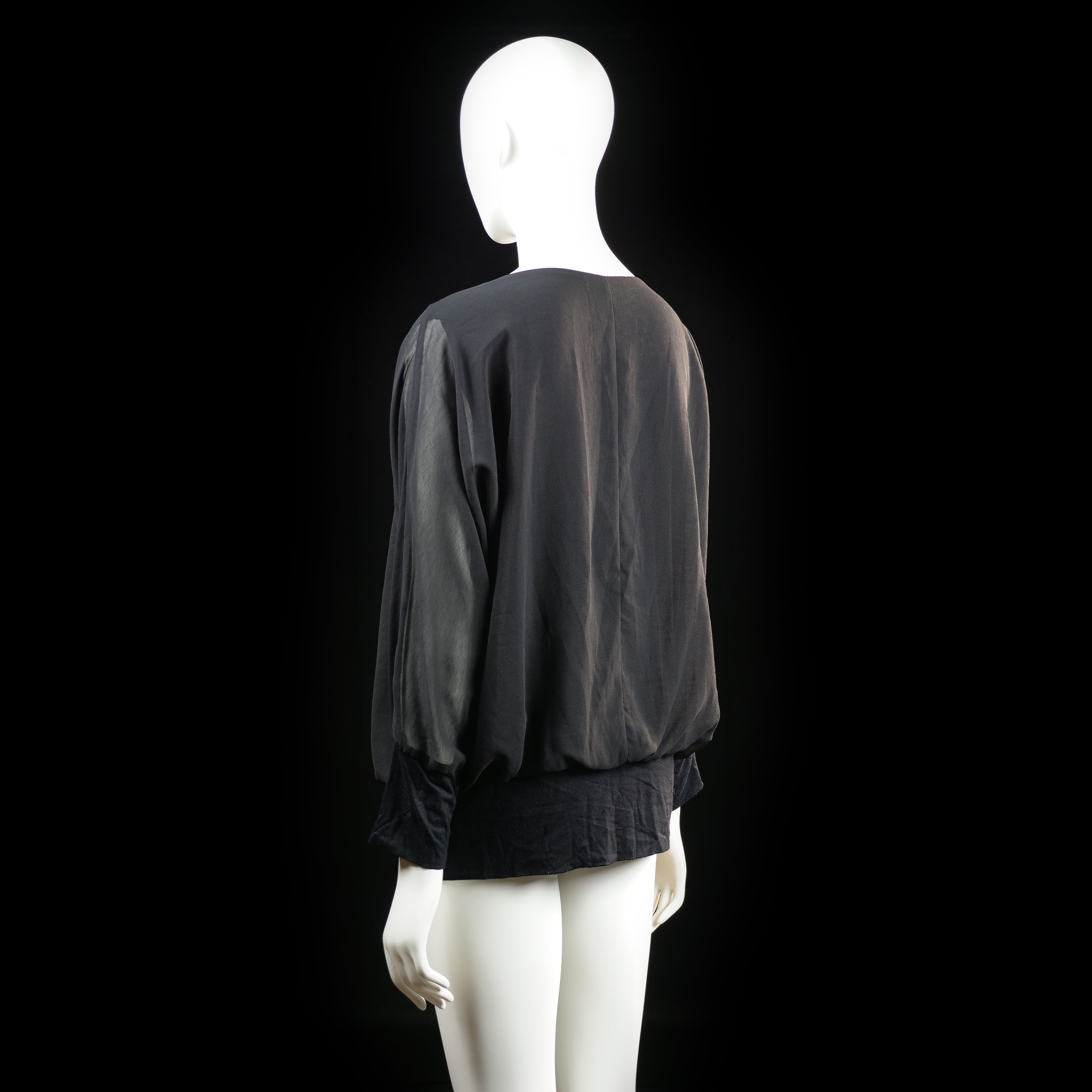 Blouse - Black - Size XL