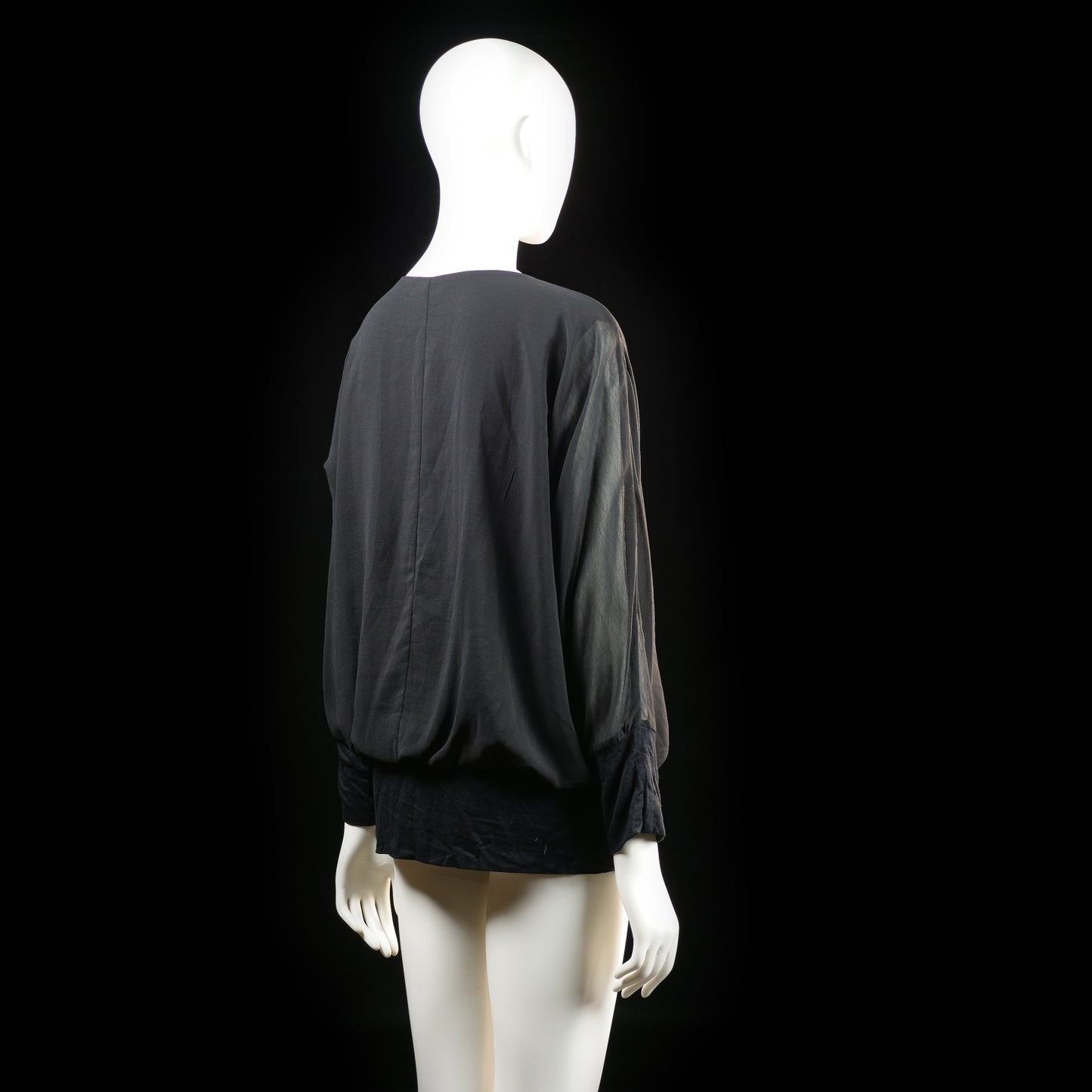 Blouse - Black - Size XL