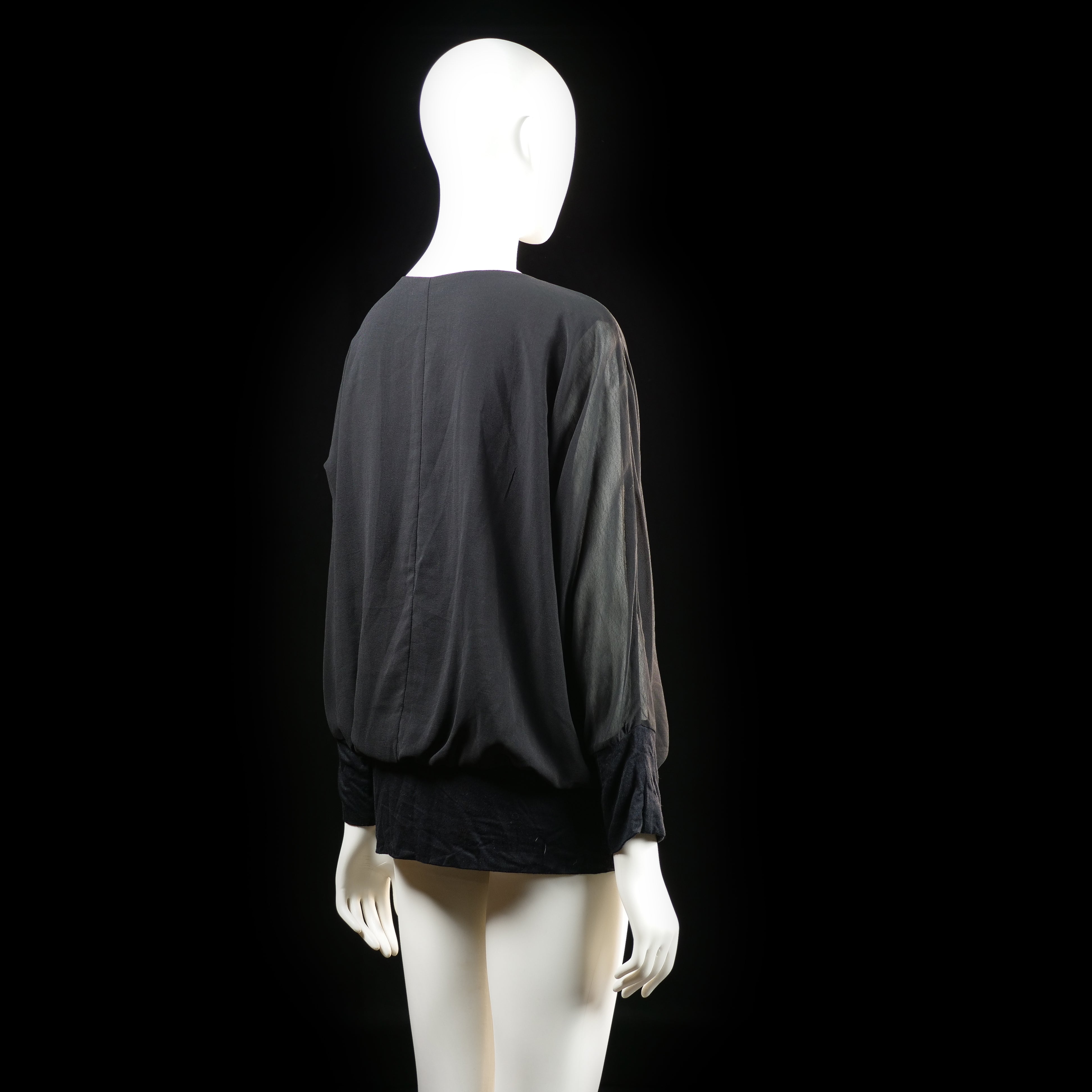 Blouse - Black - Size XL