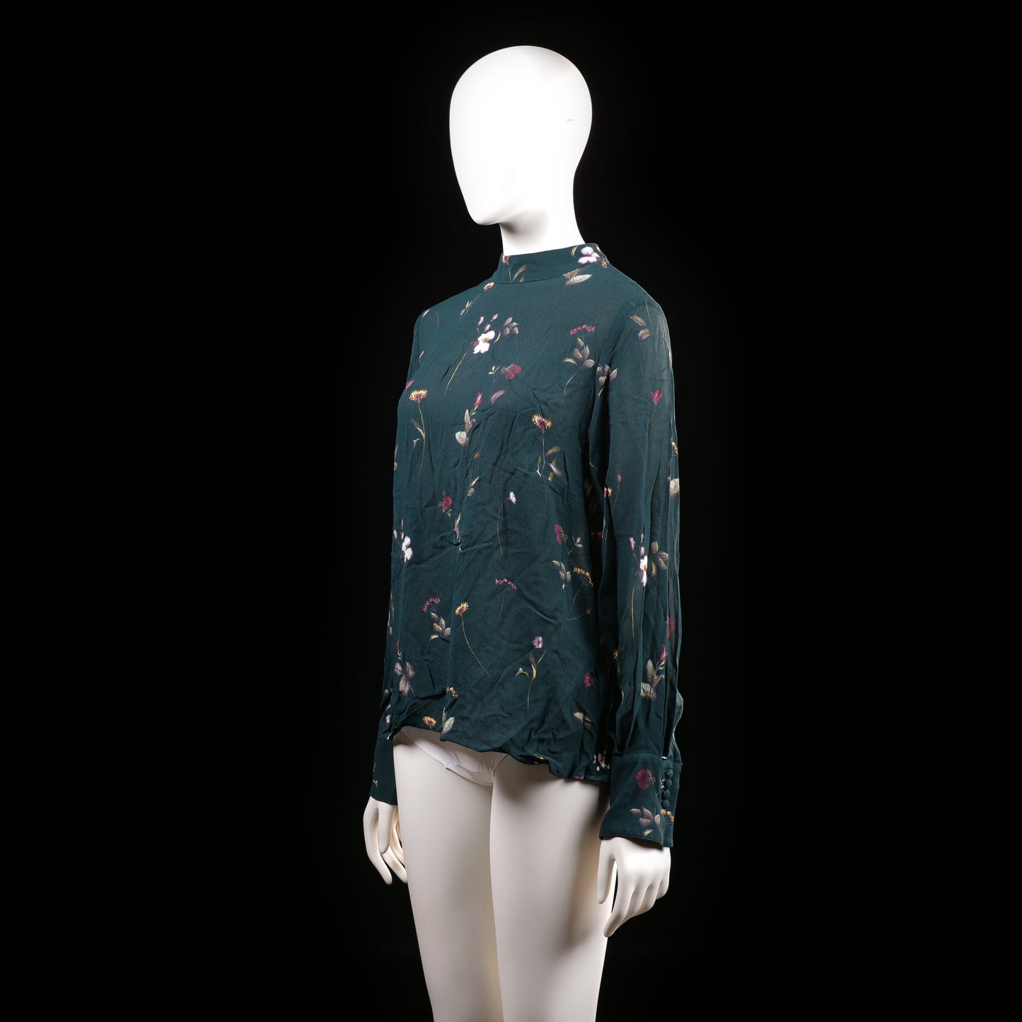 Blouse - Forest Green - Size 40