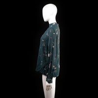 Blouse - Forest Green - Size 40