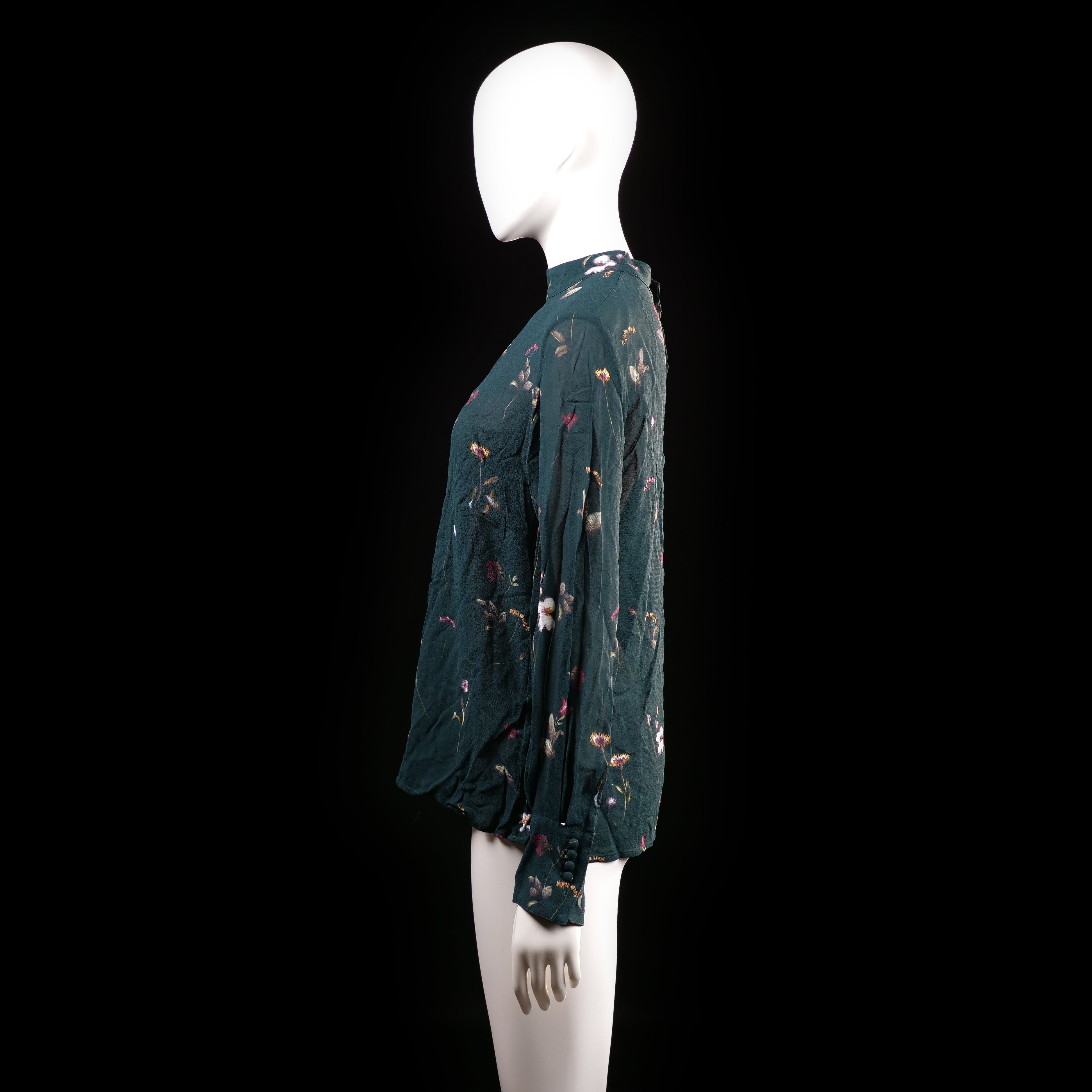 Blouse - Forest Green - Size 40