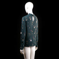 Blouse - Forest Green - Size 40