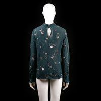 Blouse - Forest Green - Size 40