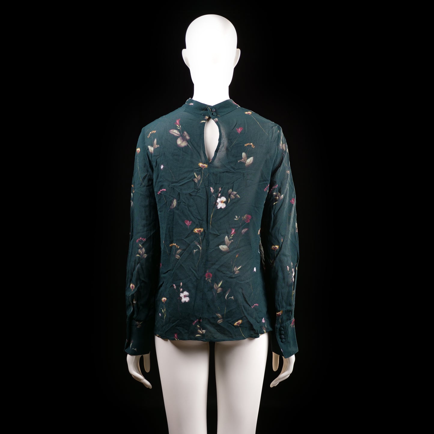 Blouse - Forest Green - Size 40