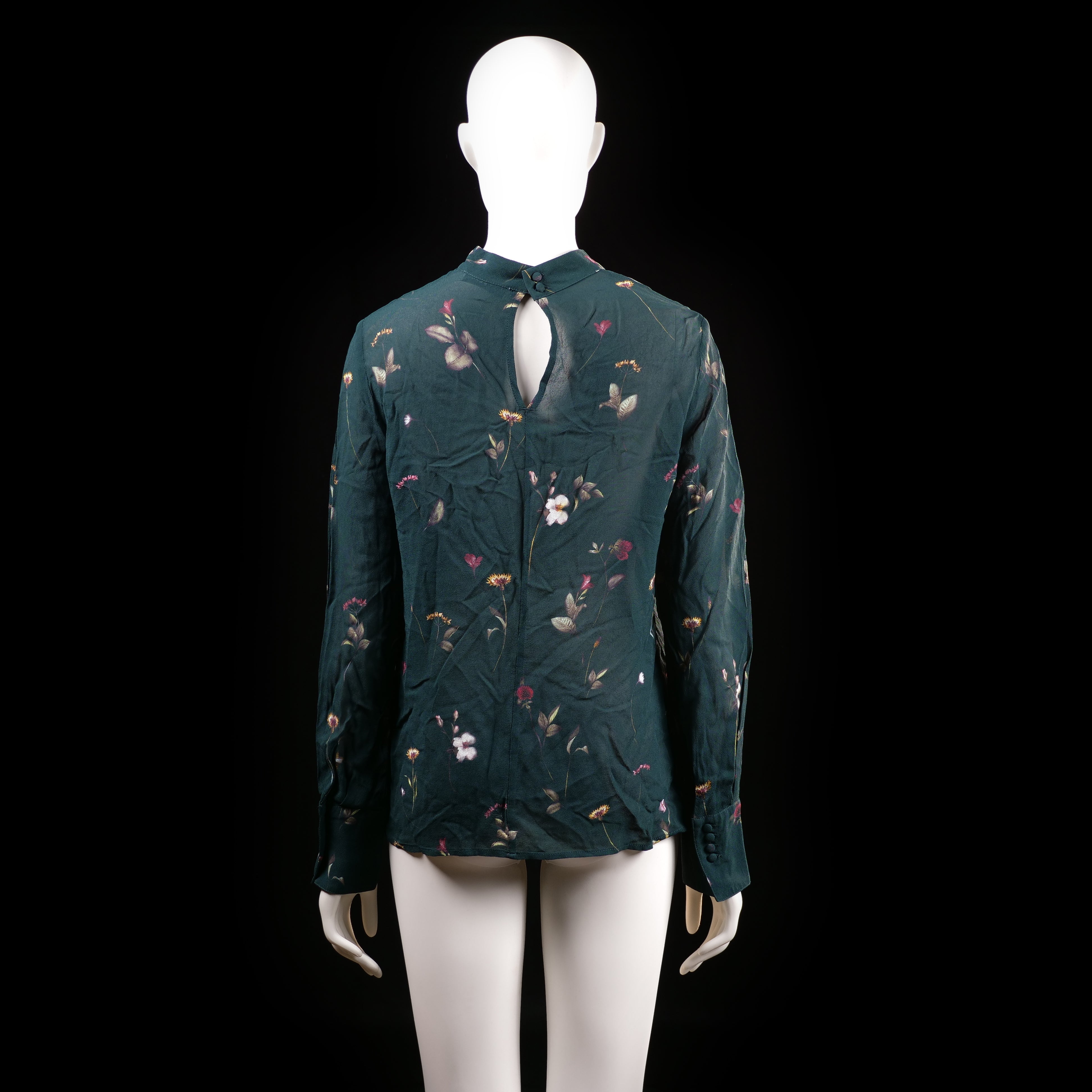 Blouse - Forest Green - Size 40