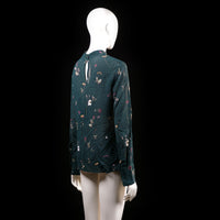 Blouse - Forest Green - Size 40
