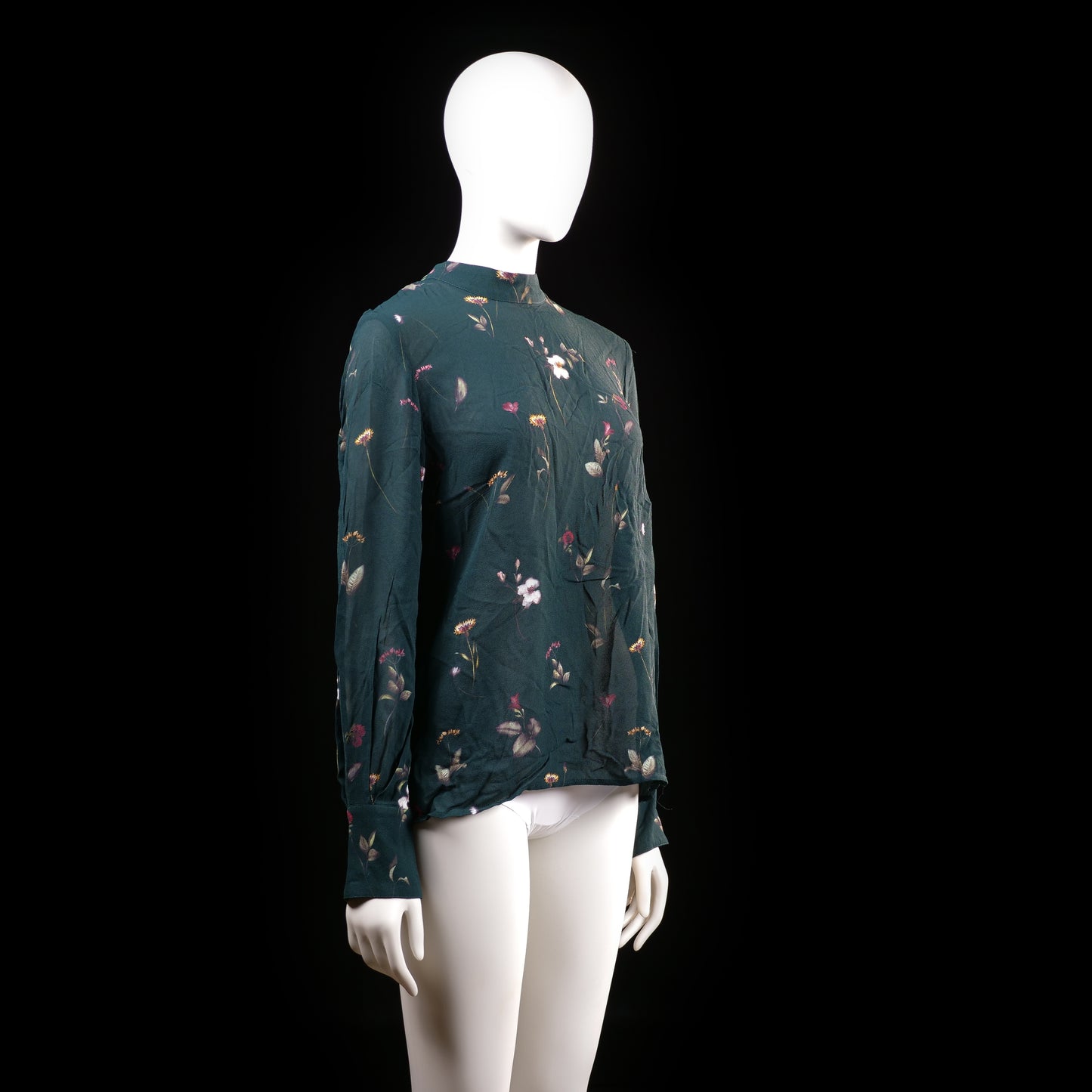 Blouse - Forest Green - Size 40