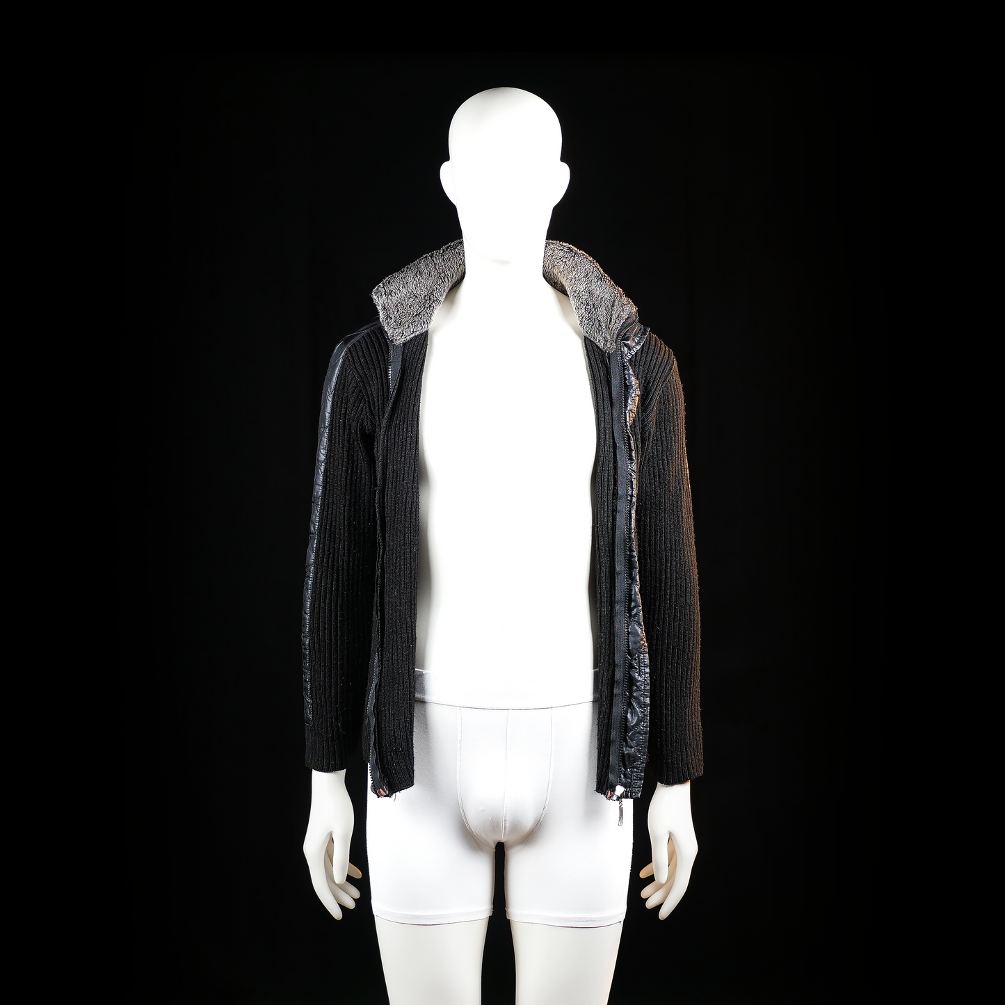 Jacket_other - Black & Gray - Size XL