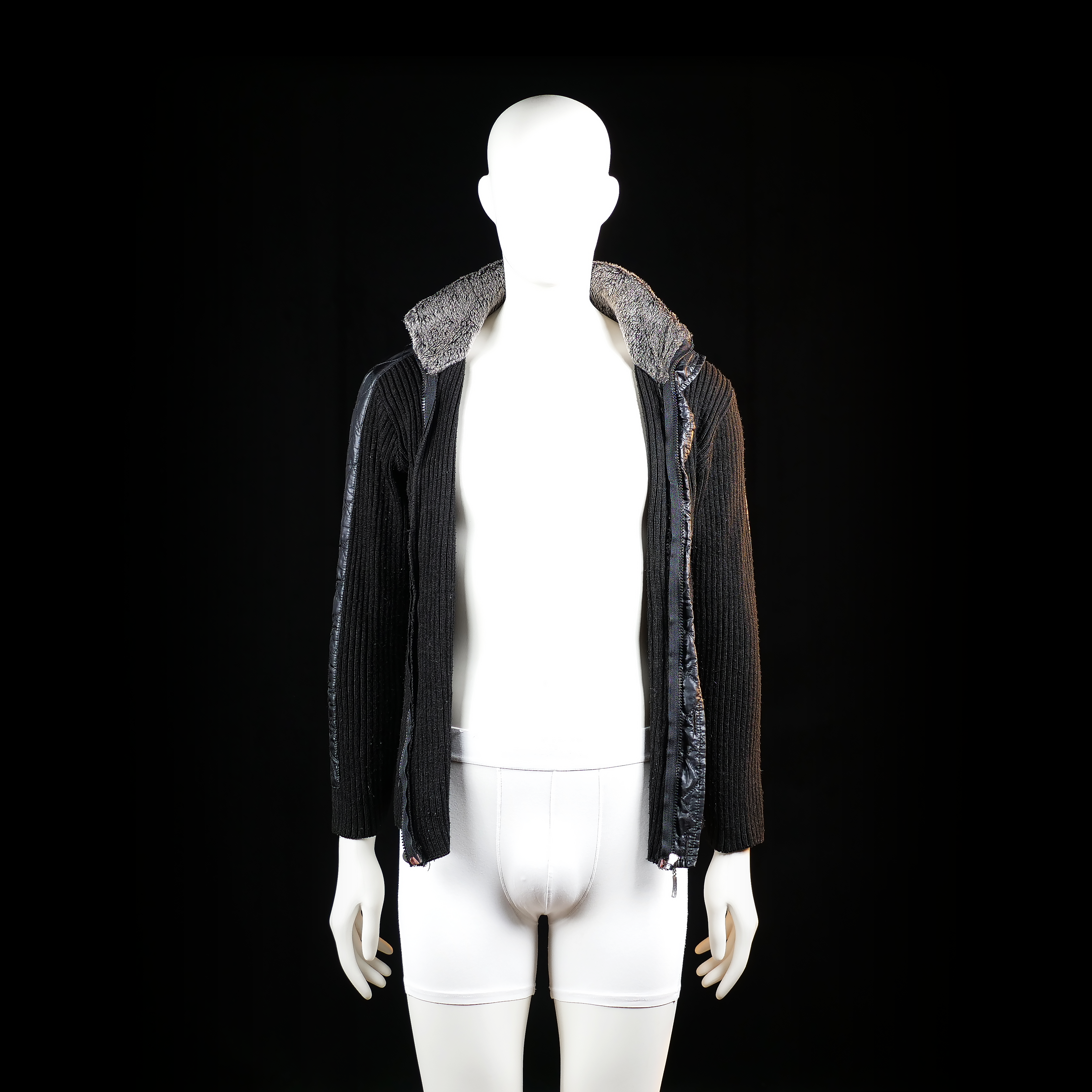 Jacket_other - Black & Gray - Size XL