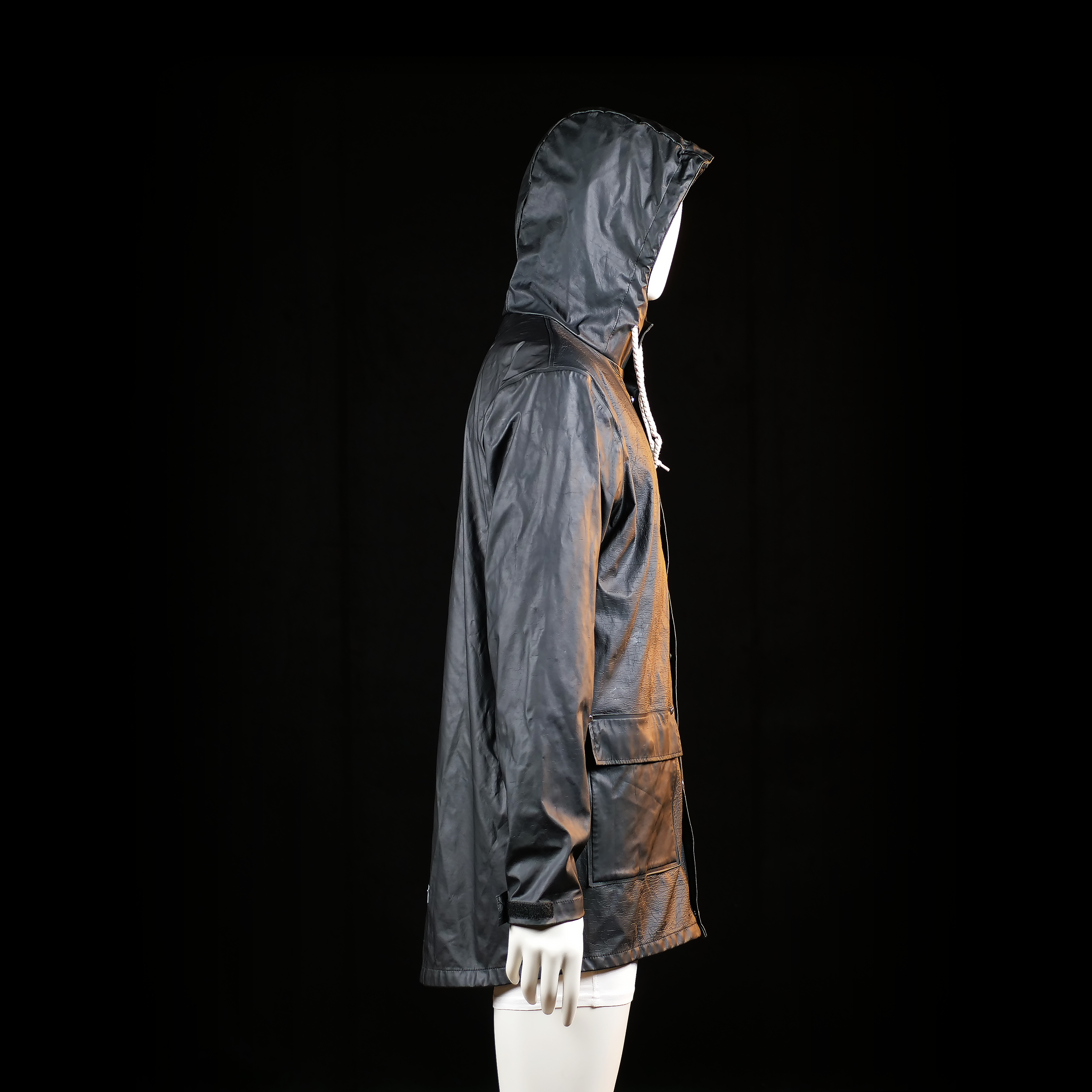 Rain jacket - Black - Size S, M