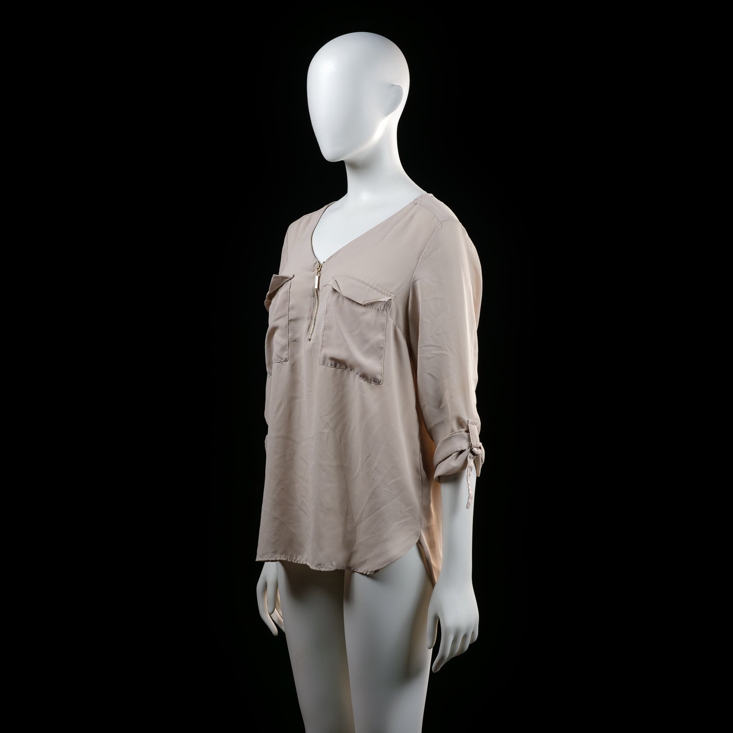 Blouse - Beige - Size 42