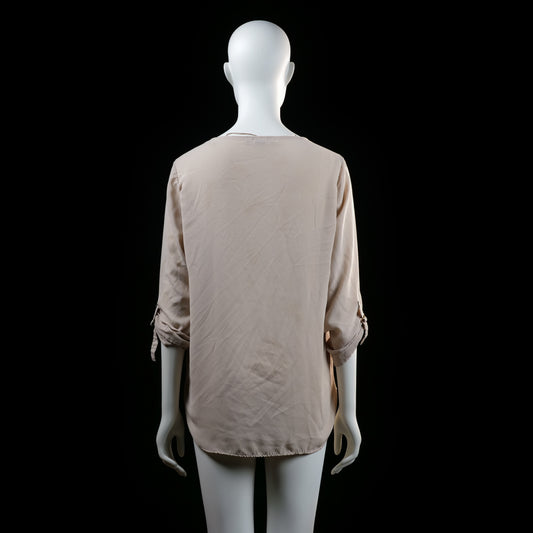 Blouse - Beige - Size 42