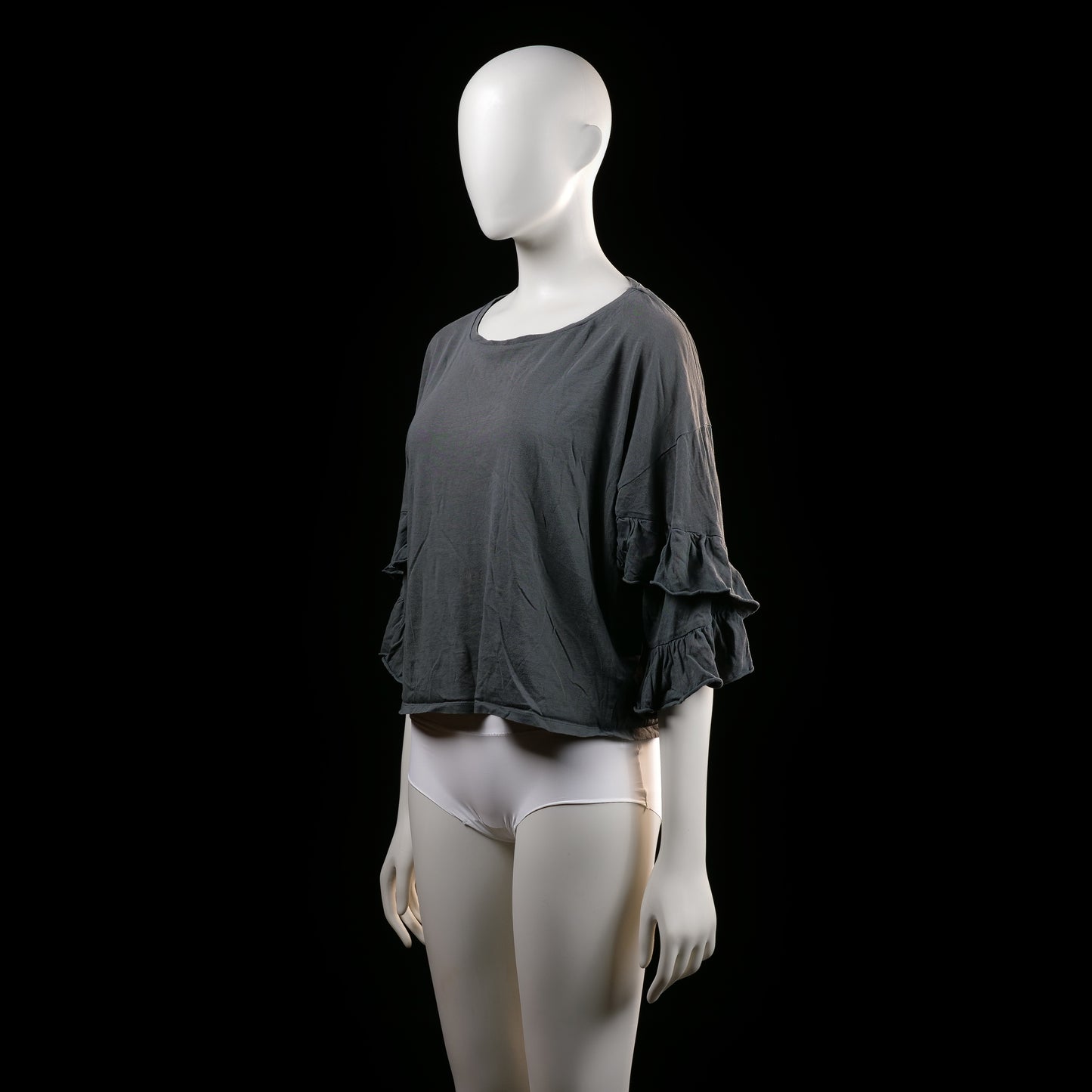 Blouse - Dark Gray - Size L