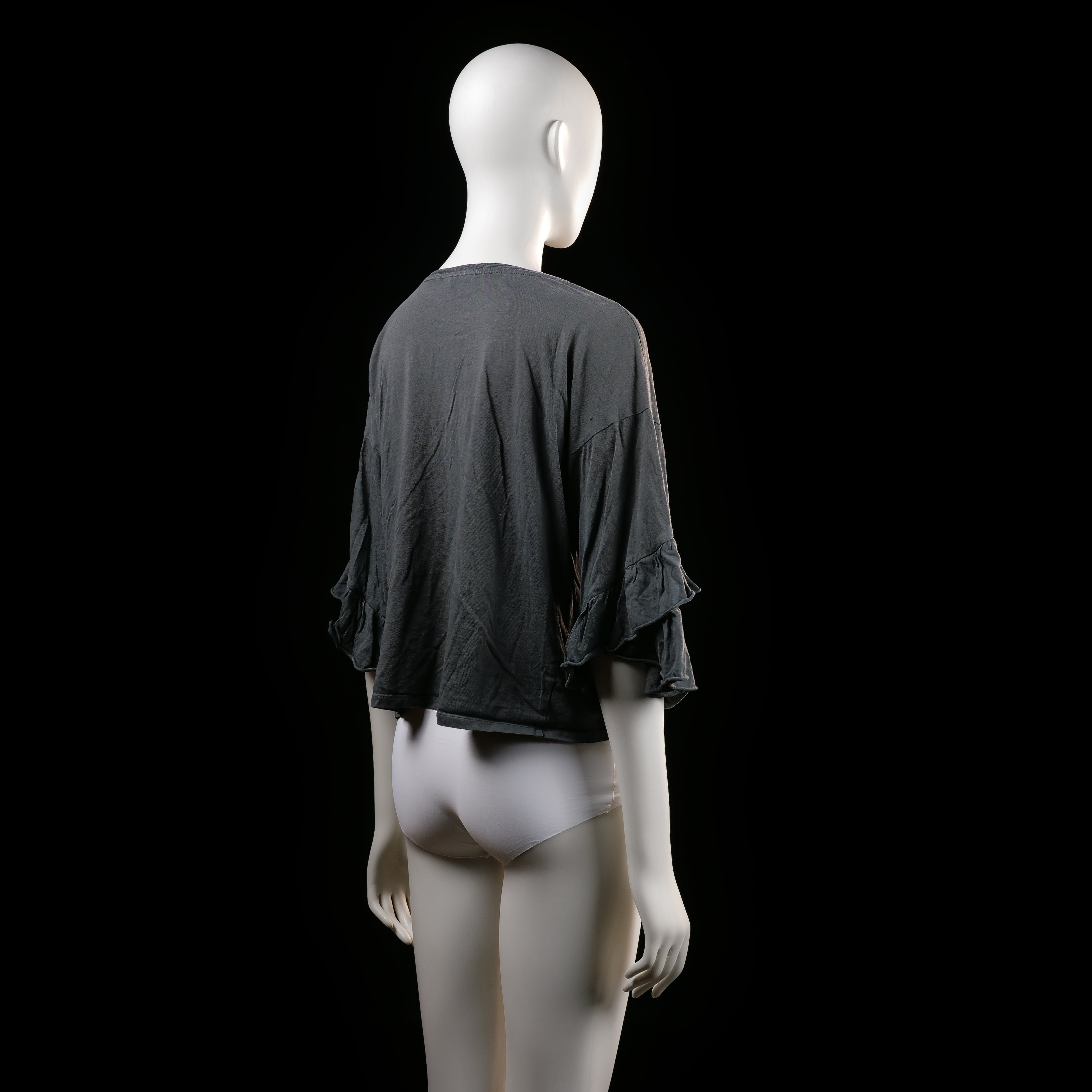 Blouse - Dark Gray - Size L