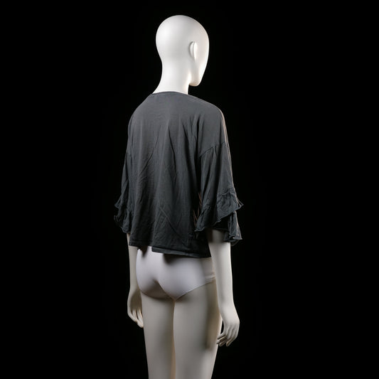 Blouse - Dark Gray - Size L
