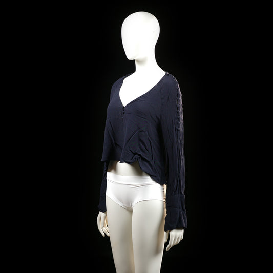 Blouse - Navy - Size M