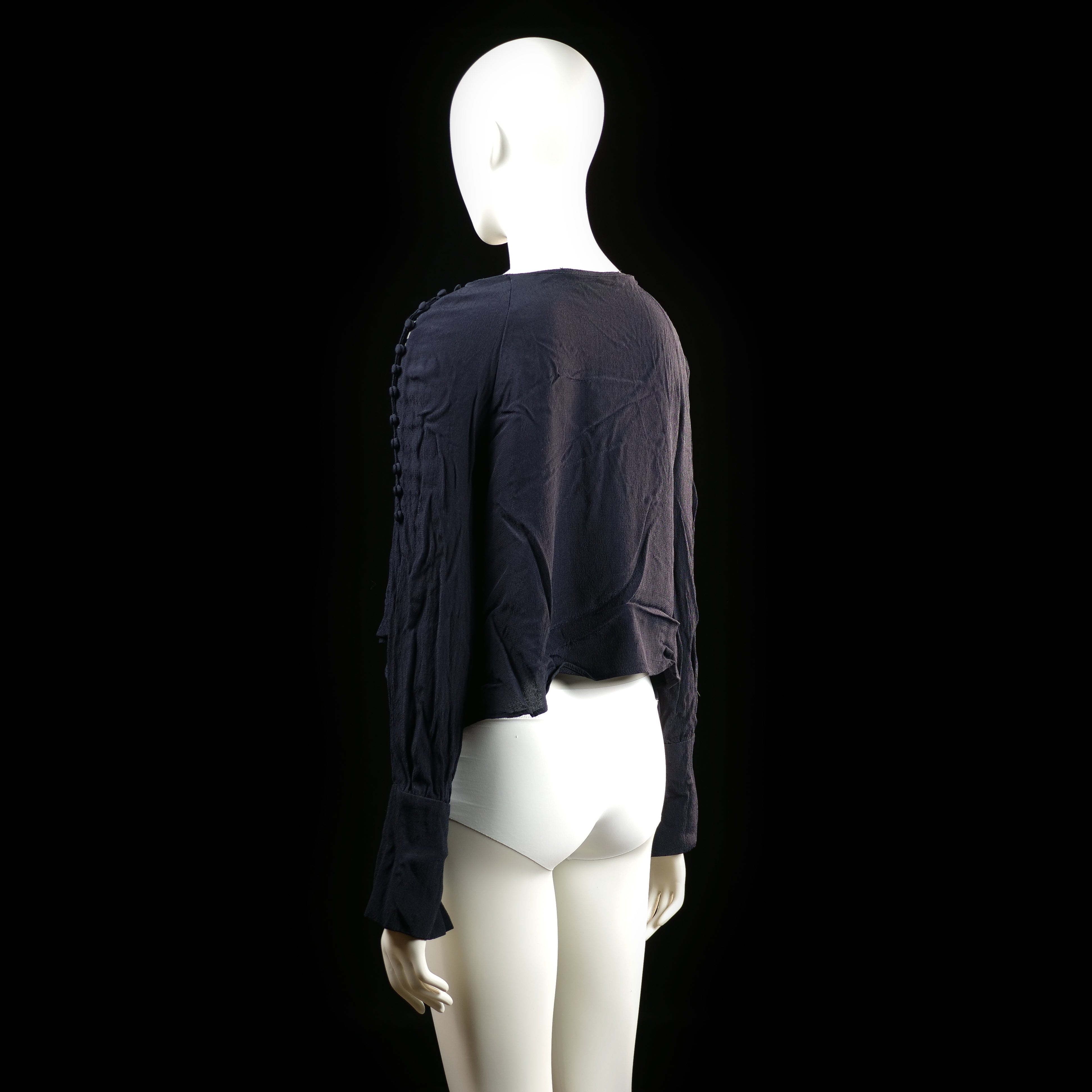Blouse - Navy - Size M