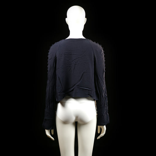 Blouse - Navy - Size M