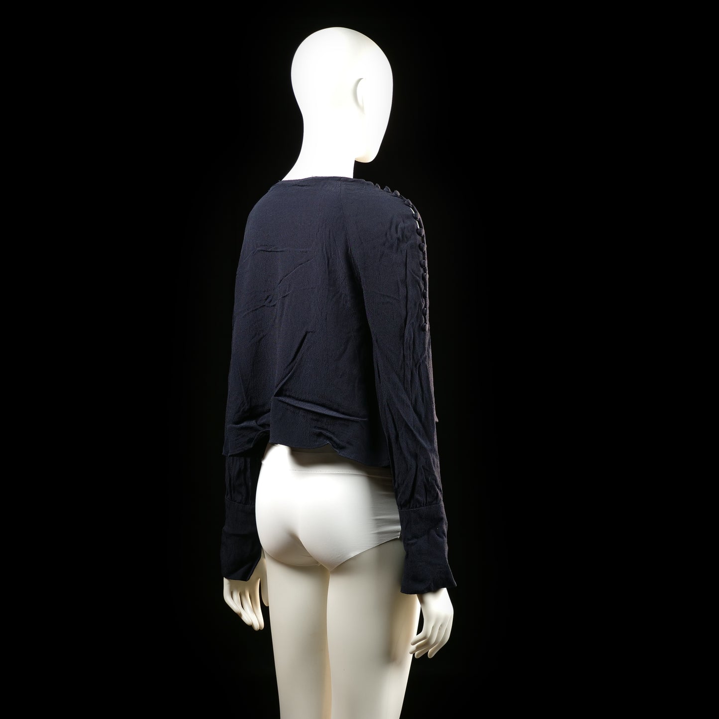 Blouse - Navy - Size M