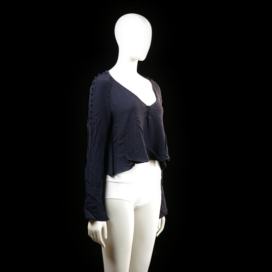 Blouse - Navy - Size M