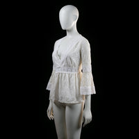 Blouse - Ivory - Size M