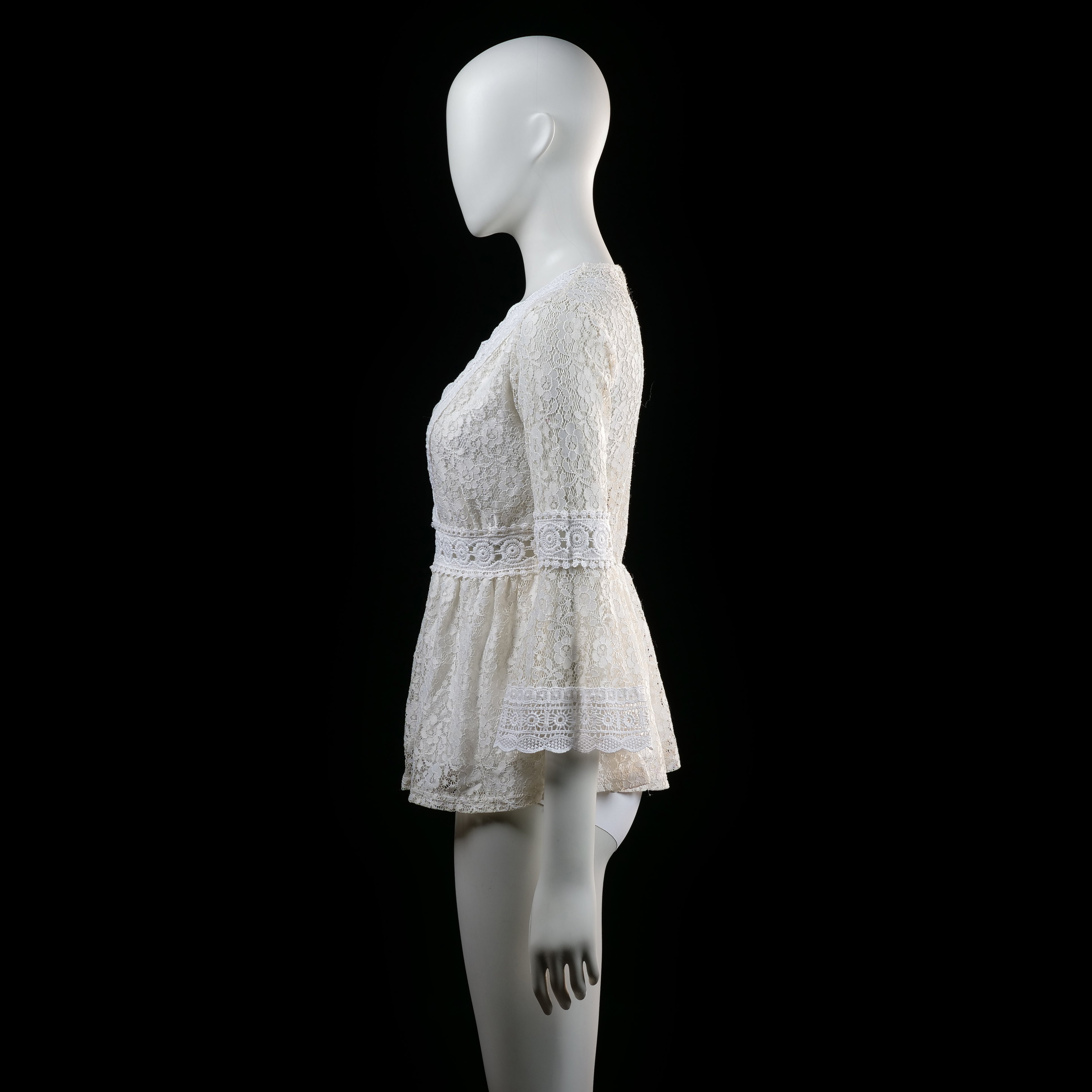 Blouse - Ivory - Size M