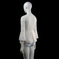 Blouse - Ivory - Size M