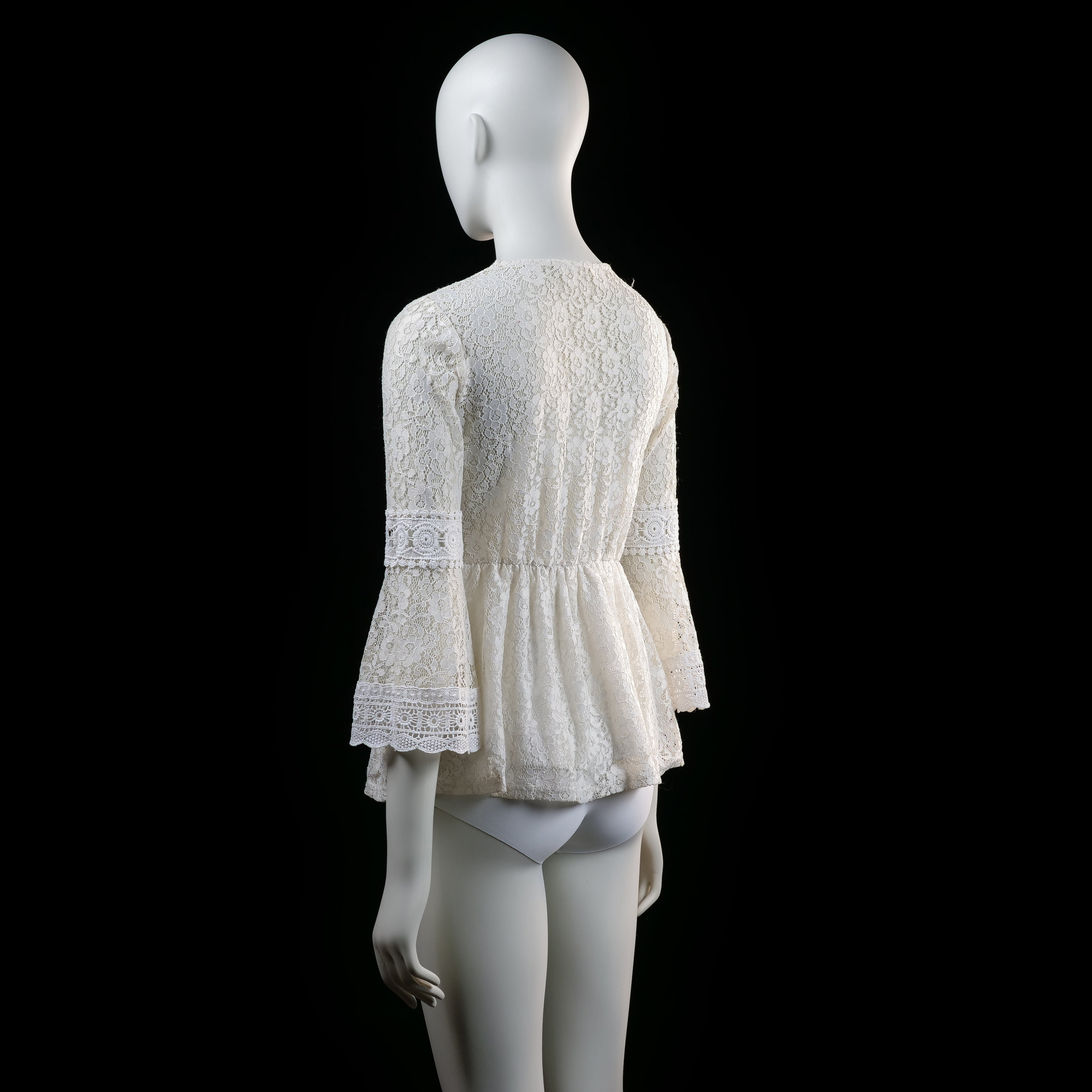 Blouse - Ivory - Size M
