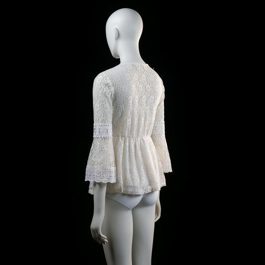 Blouse - Ivory - Size M