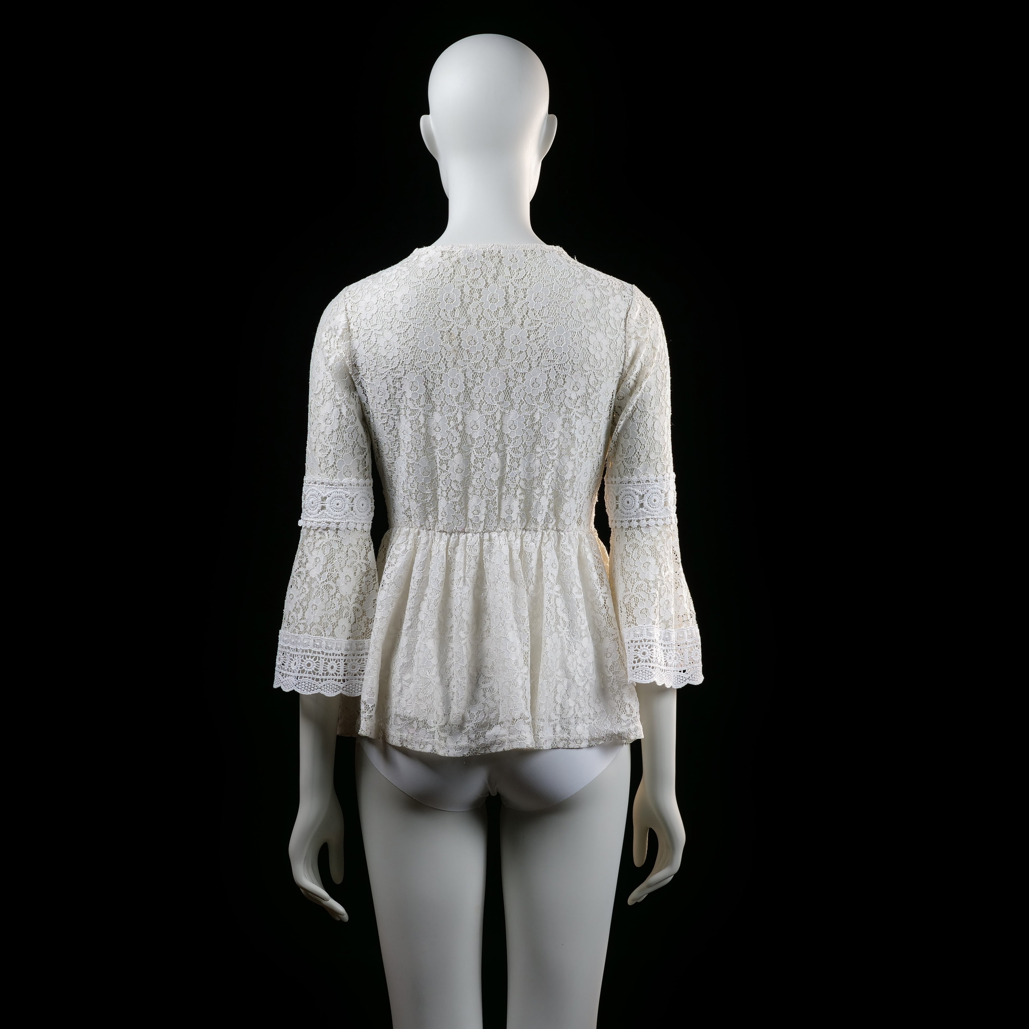 Blouse - Ivory - Size M