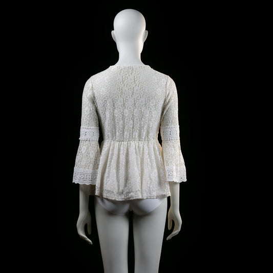 Blouse - Ivory - Size M