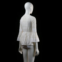 Blouse - Ivory - Size M