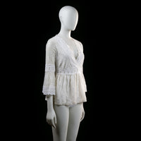 Blouse - Ivory - Size M