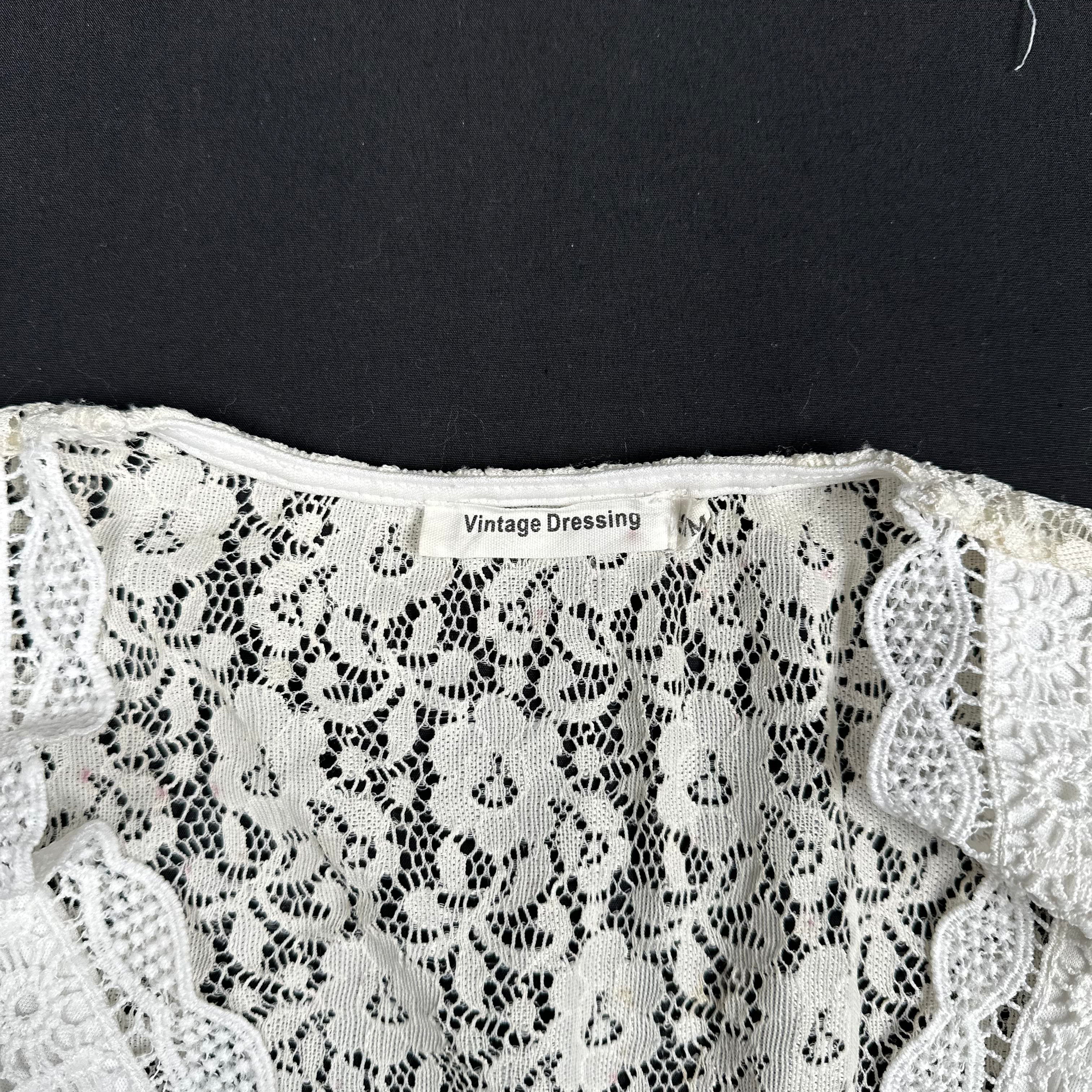 Blouse - Ivory - Size M