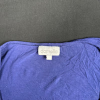 Blouse - Indigo & White - Size M