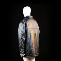 Leather jacket - Black - Size XXL