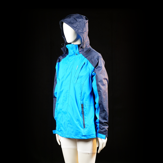 Rain jacket - Sky Blue & Navy - Size 56