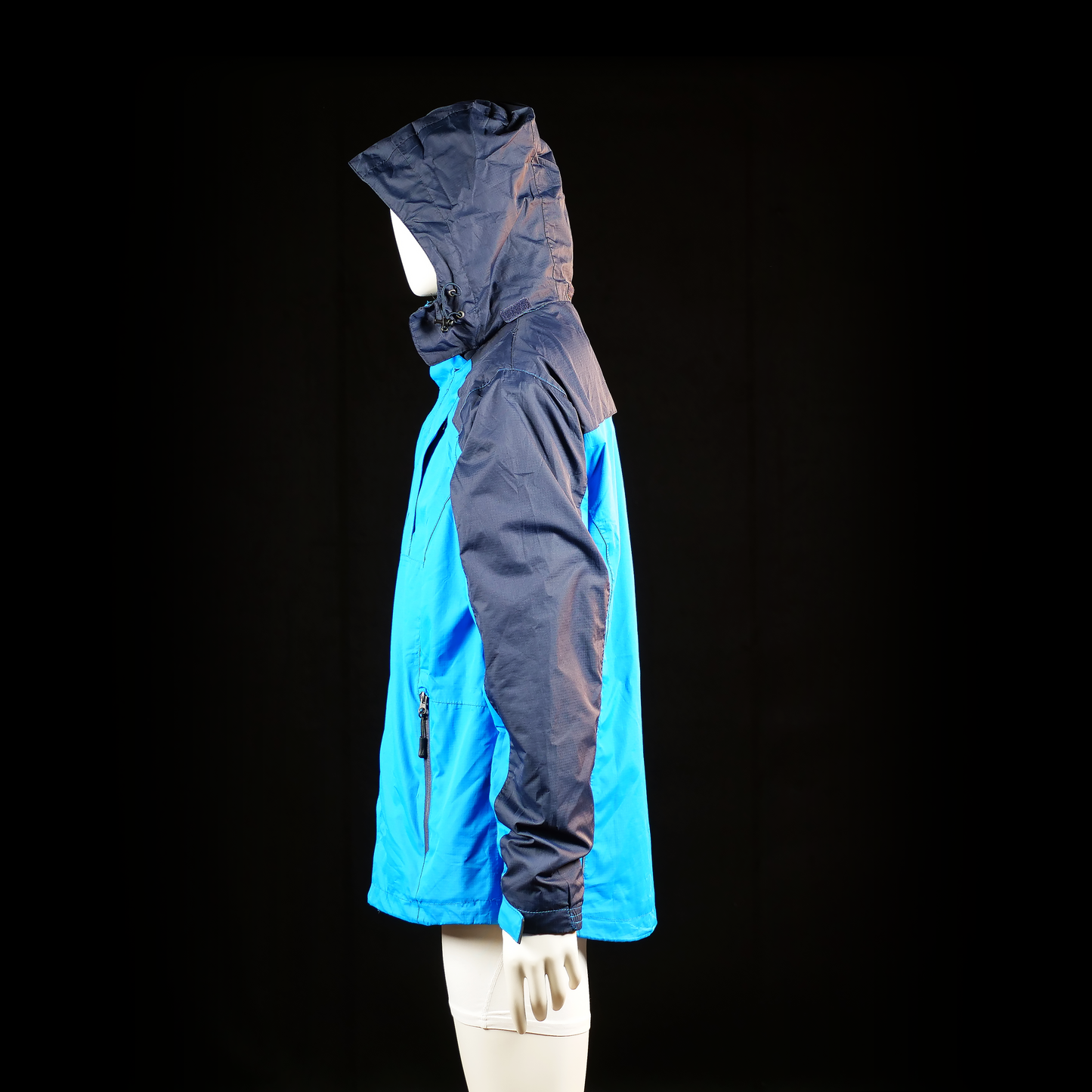 Rain jacket - Sky Blue & Navy - Size 56