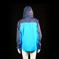 Rain jacket - Sky Blue & Navy - Size 56