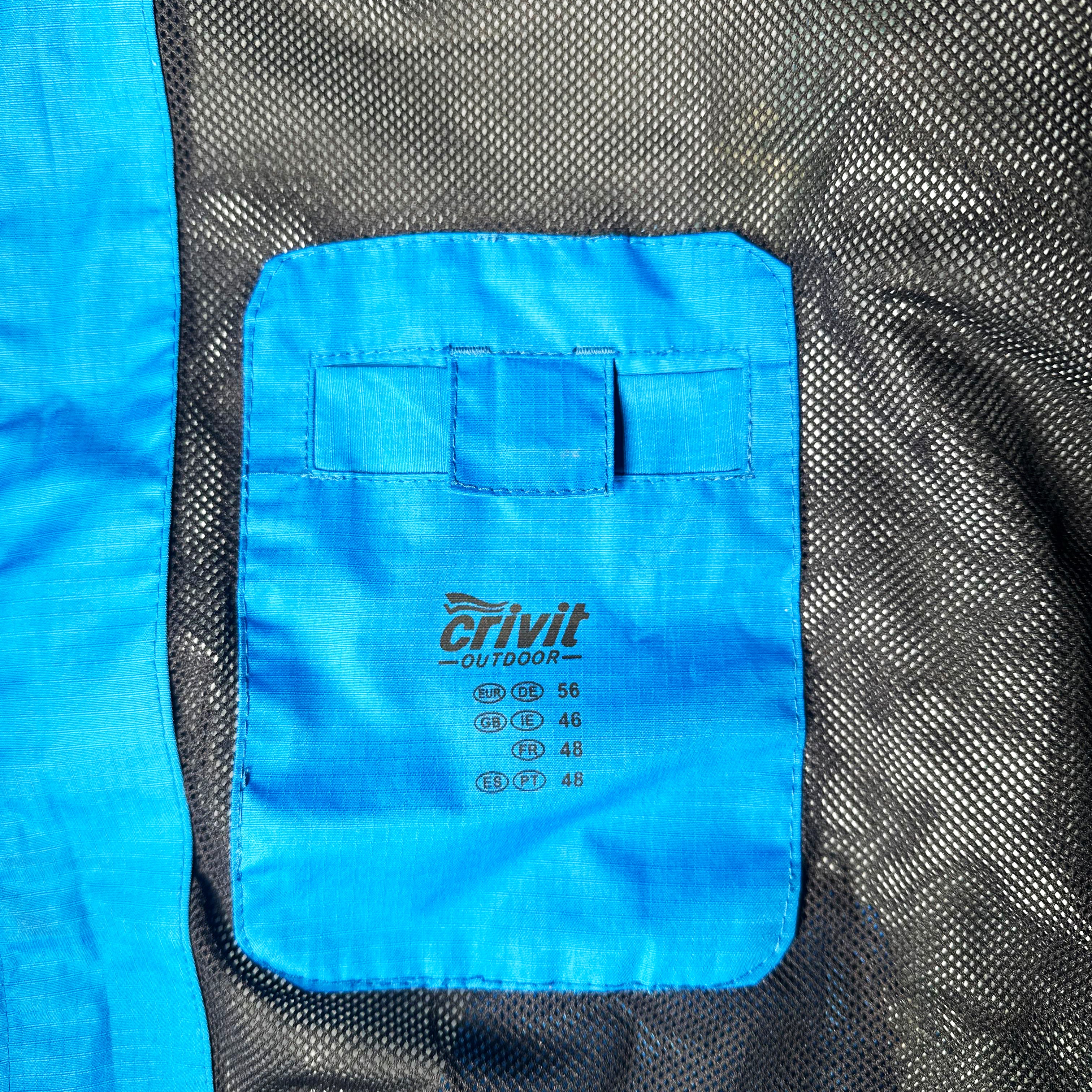 Rain jacket - Sky Blue & Navy - Size 56