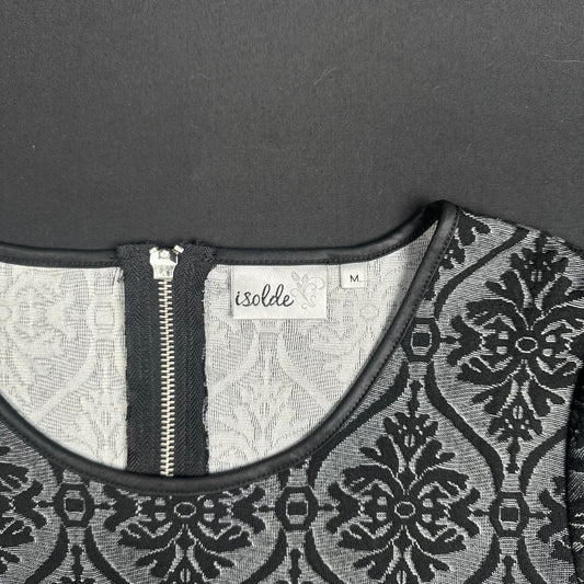 Blouse - Gray & Black - Size M
