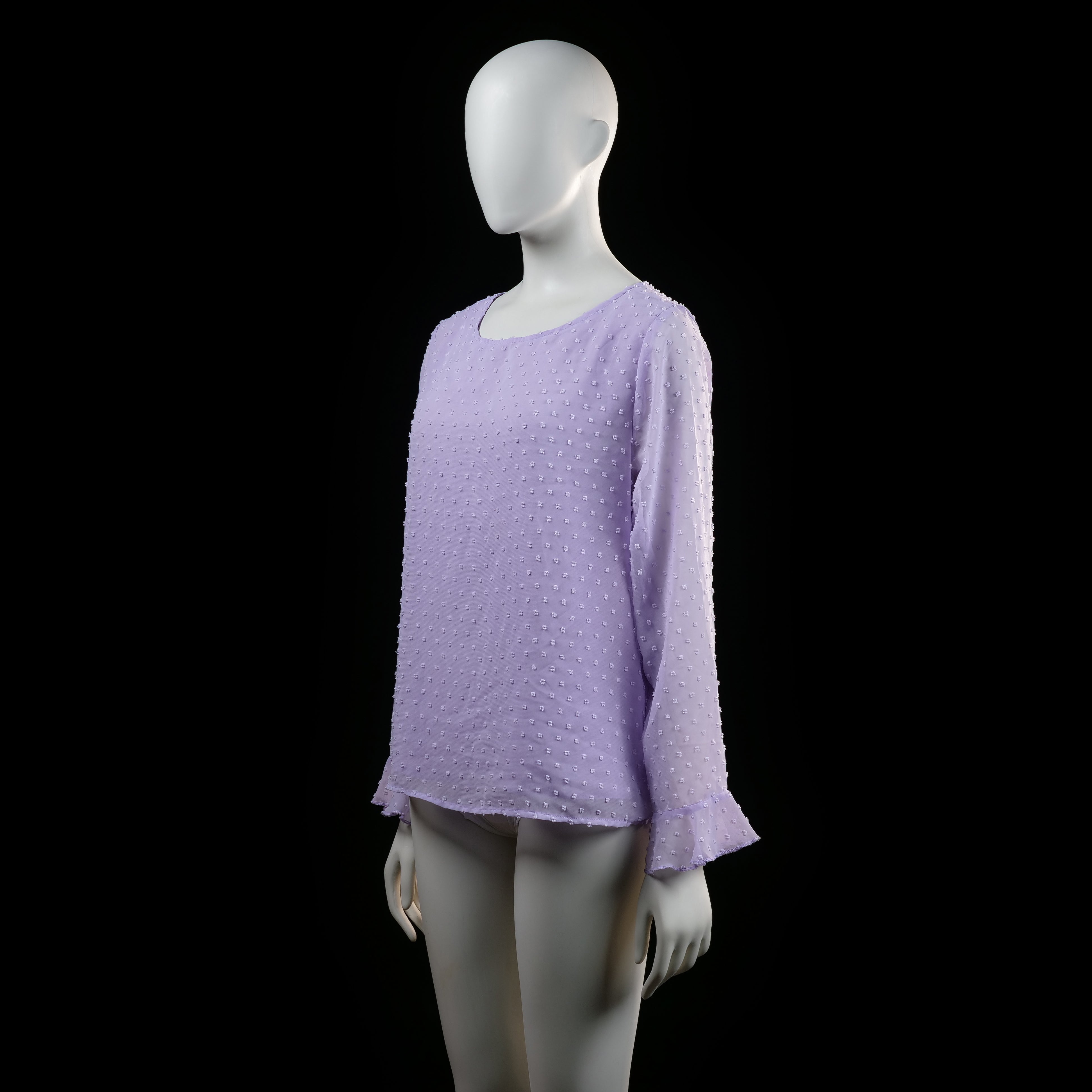 Blouse - Lavender - Size L