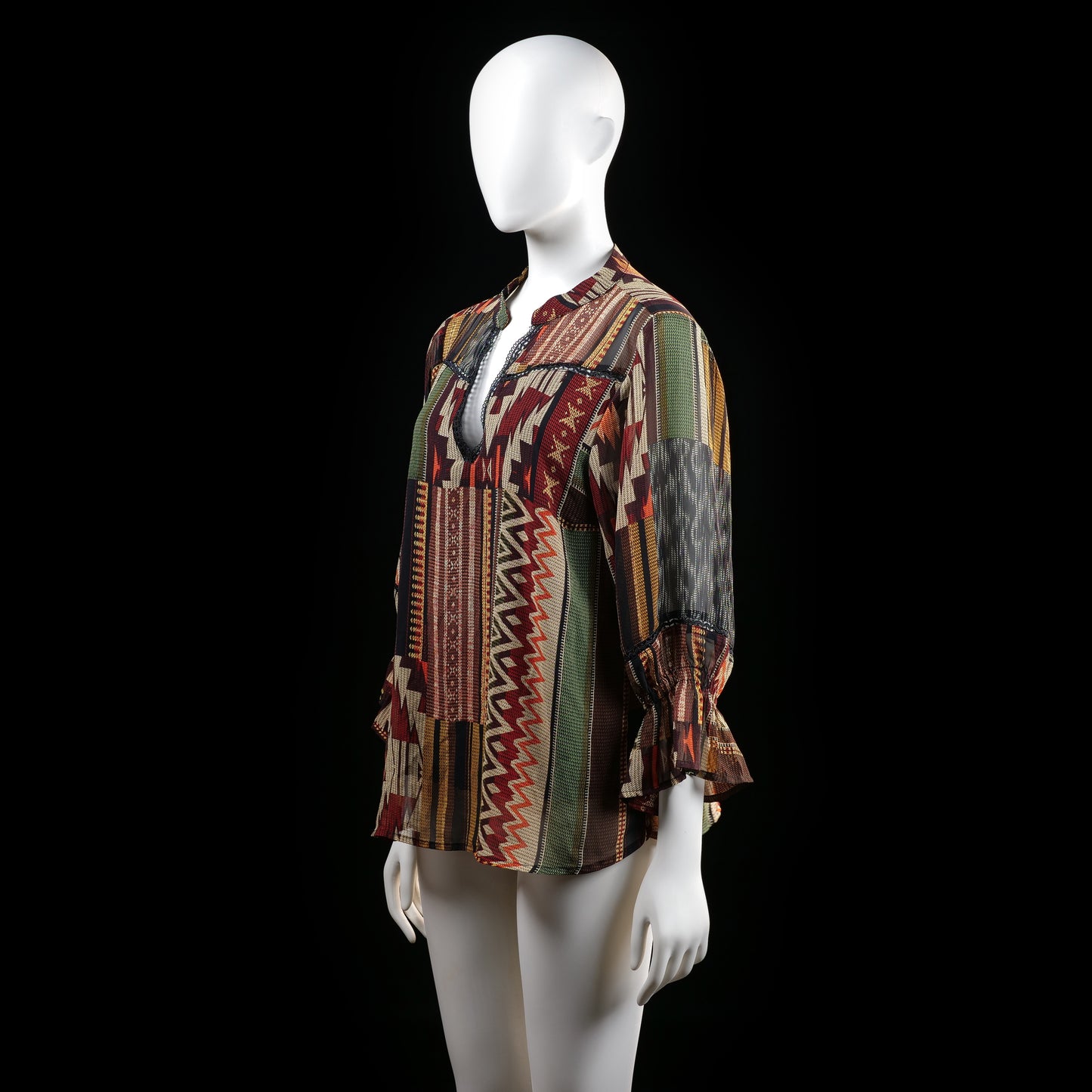 Blouse - Multicolored - Size 42