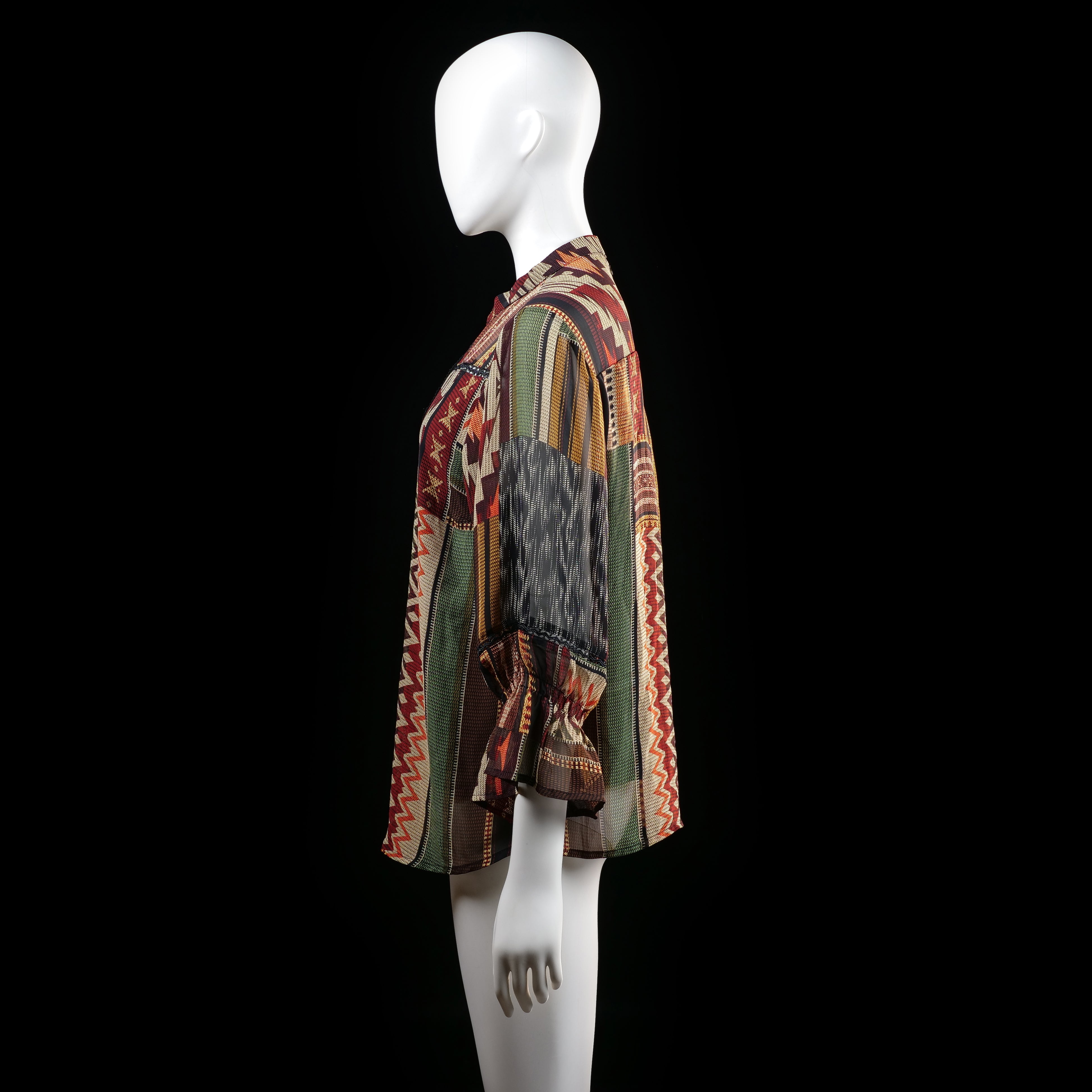 Blouse - Multicolored - Size 42