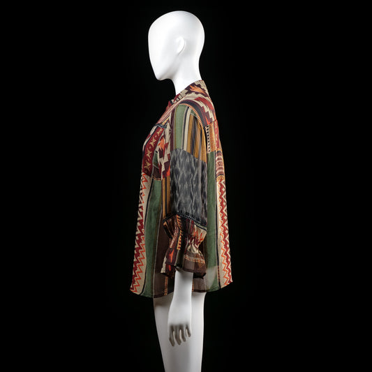 Blouse - Multicolored - Size 42
