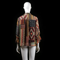 Blouse - Multicolored - Size 42