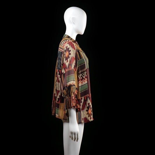 Blouse - Multicolored - Size 42