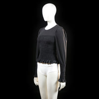 Blouse - Black - Size S